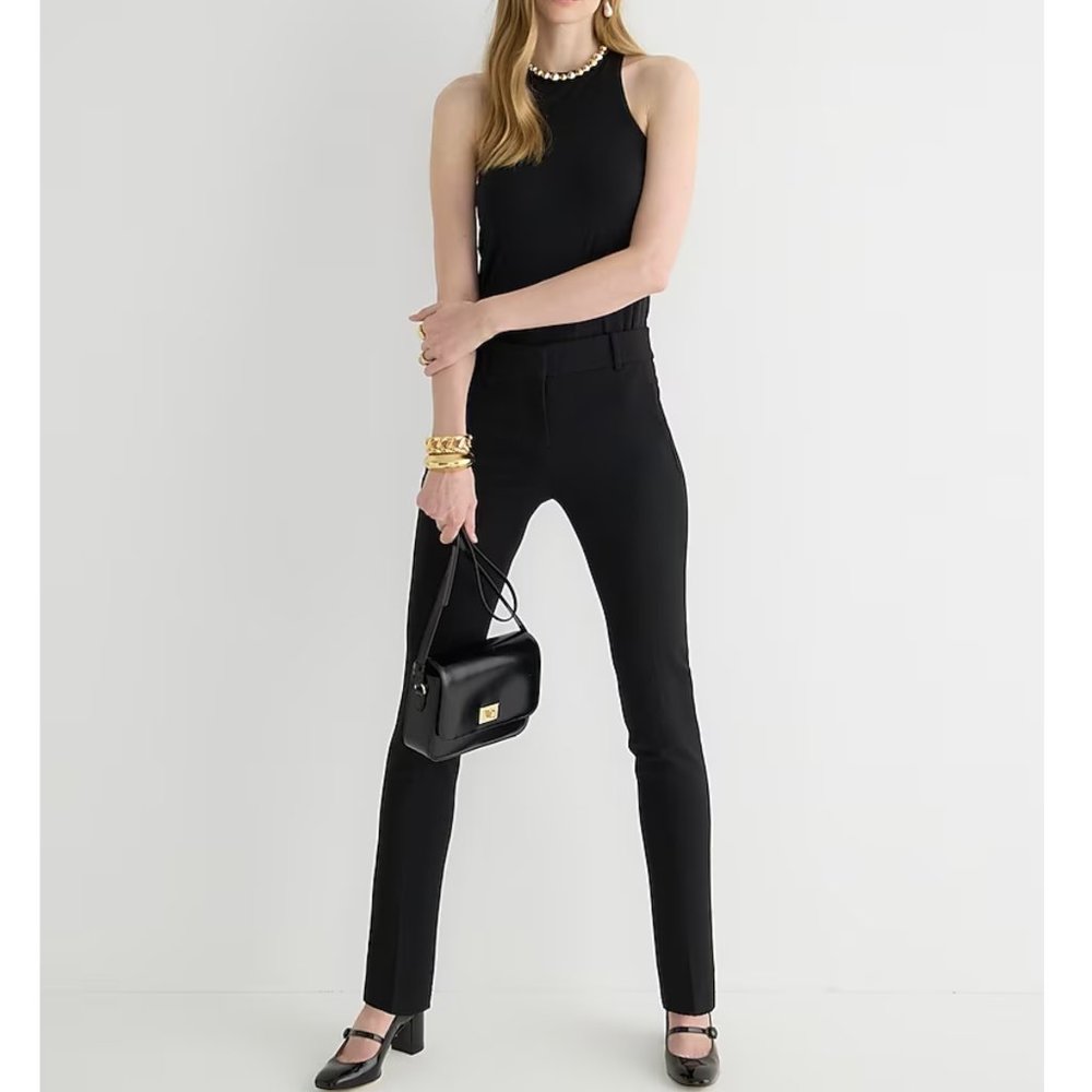 J. Crew Cameron Pant in Black